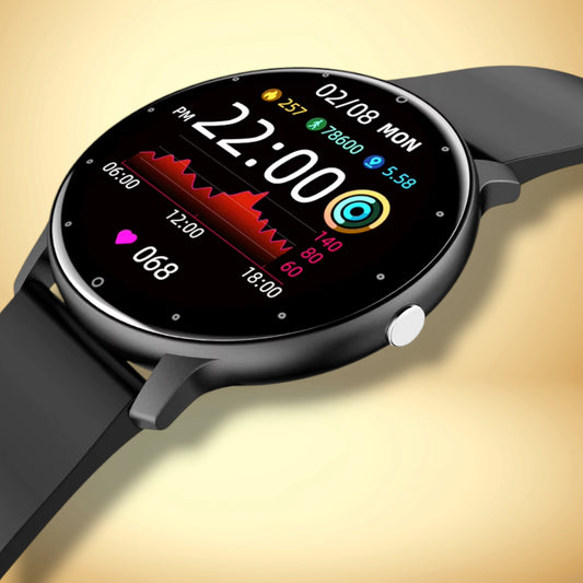 Montre Android connectée maille Noire "Solixor"