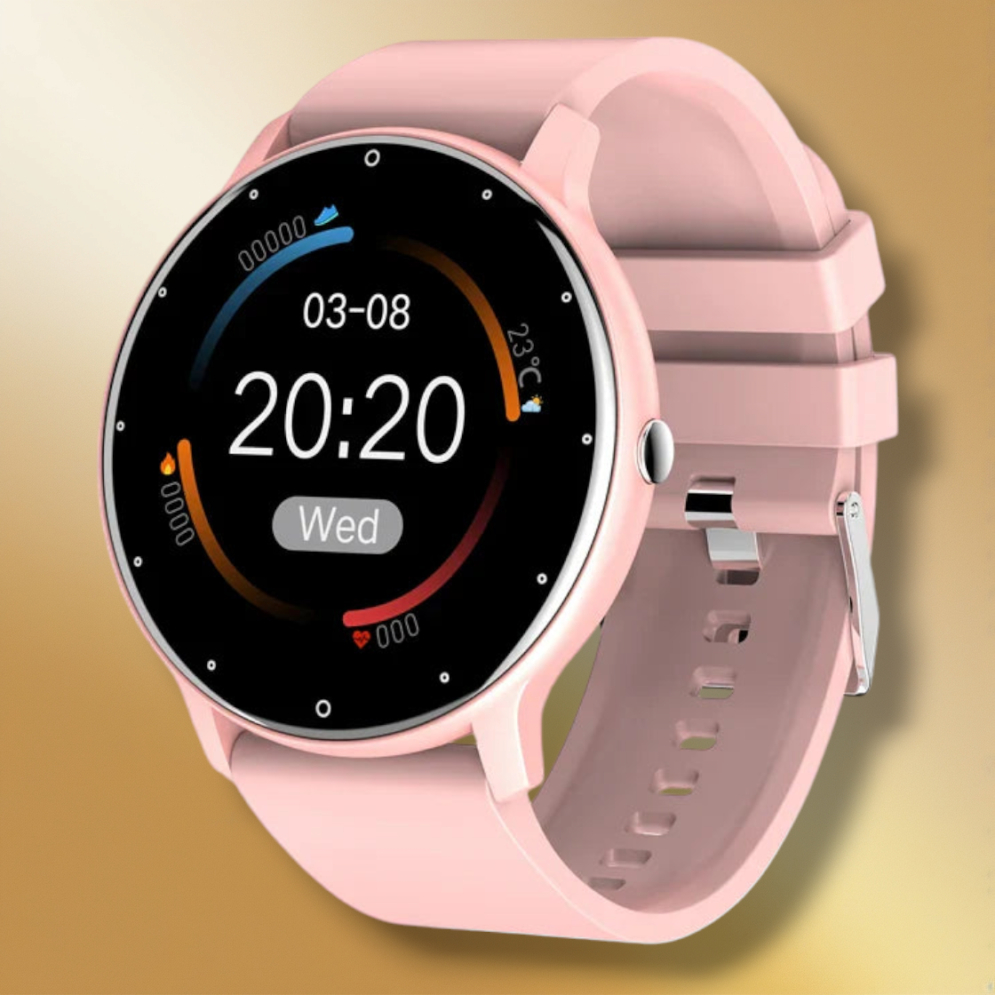 Montre Android connectée Rose "Xyronis"