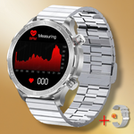 Montre cardio et GPS Acier argent "Auronisra" - Vignette | Caribeole