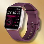 Montre connectée violette femme avec gps "Velstronix" - Vignette | Caribeole