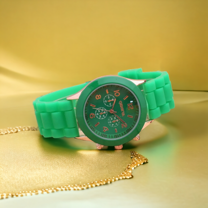 Montre Silicone Femme - "Liyana"