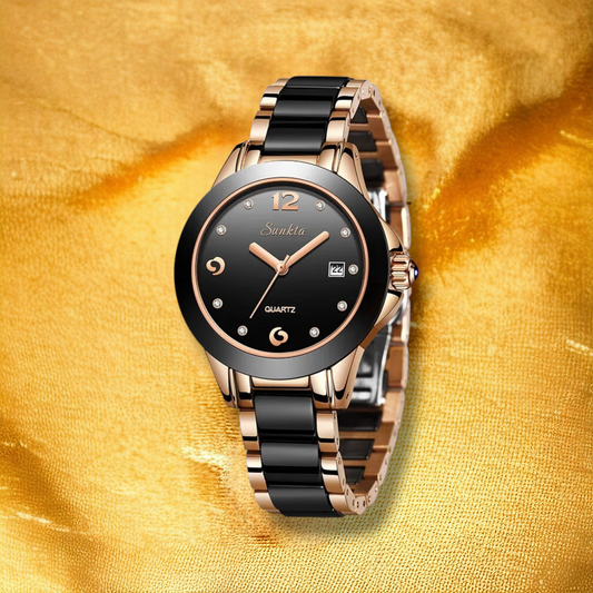 Montre Femme Bracelet Acier - "Gina" | CARIBEOLE