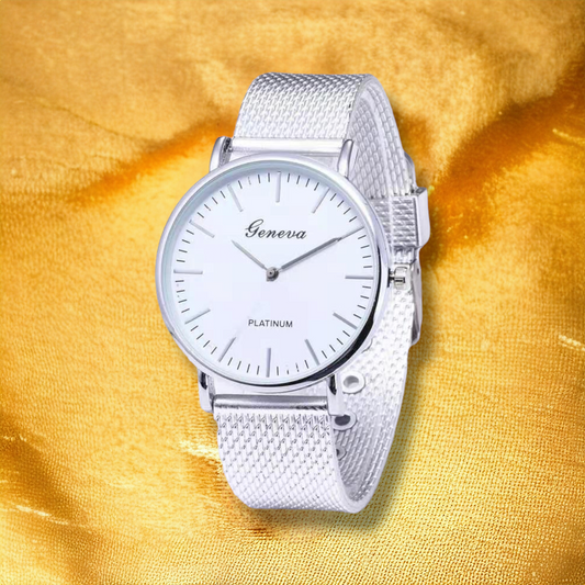 Montre Blanche Femme - "Wina" | CARIBEOLE