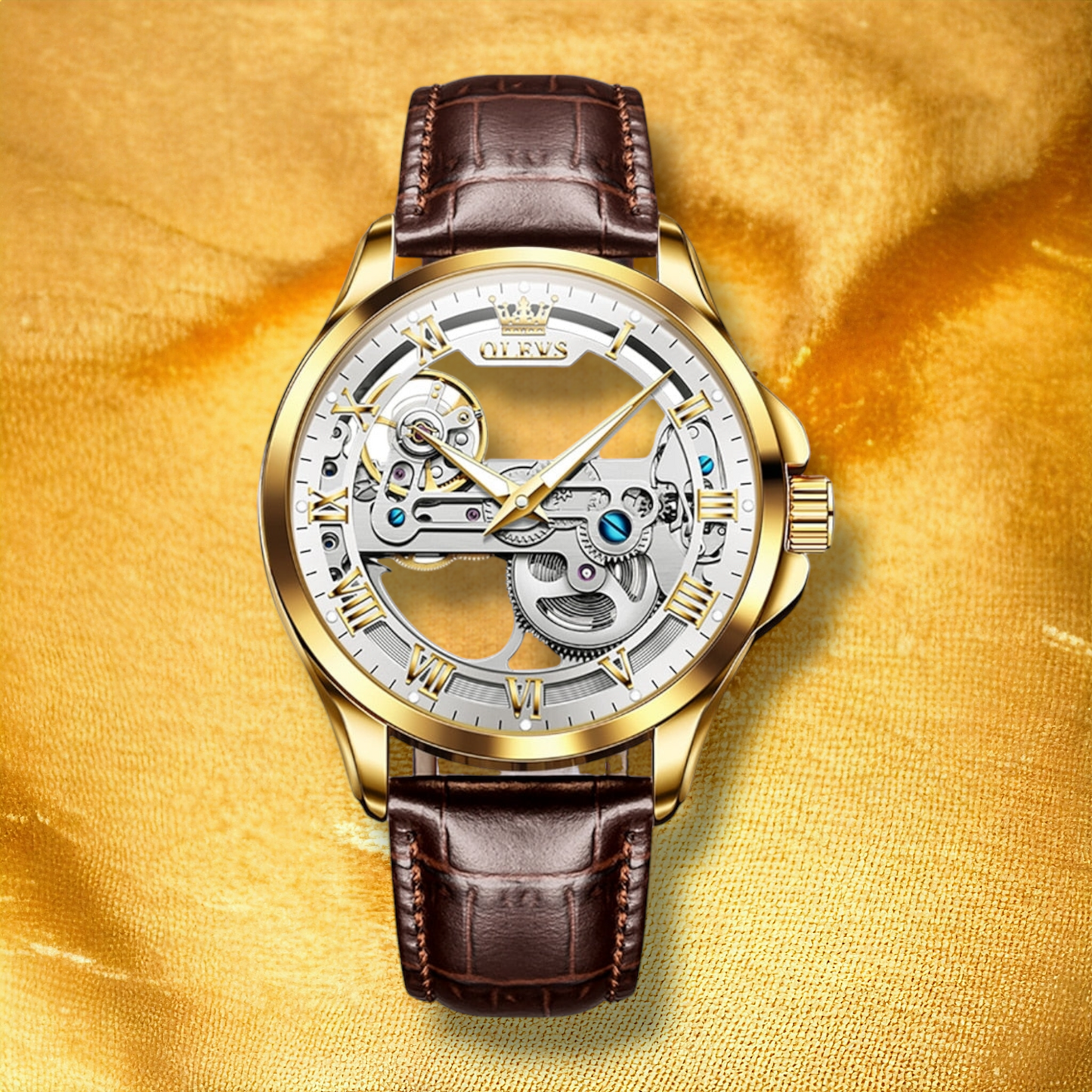 Montre Squelette Femme - "Brenna"