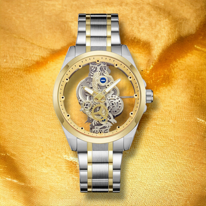 Montre Squelette Femme Acier - "Ilia"