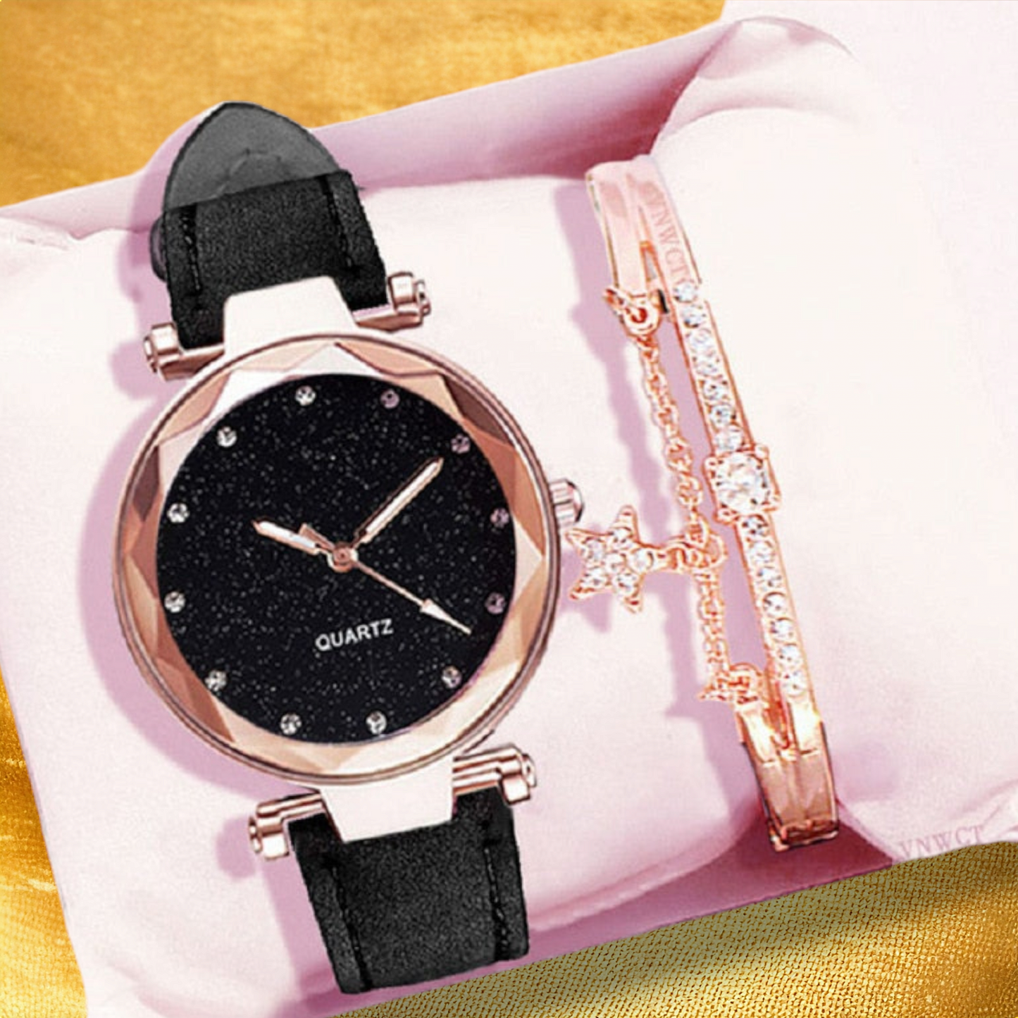 Coffret Pour Femme Montre et Bracelet - "Galia"