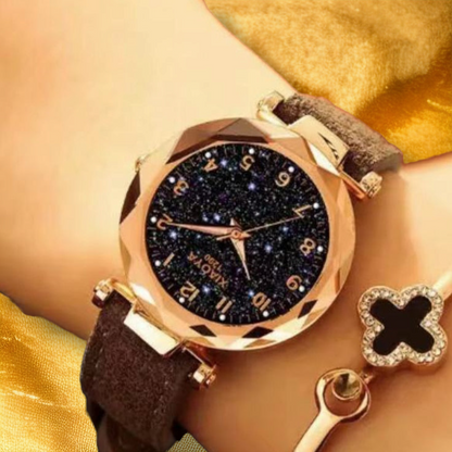 Montre Originale Femme Étoilé - "Galya"