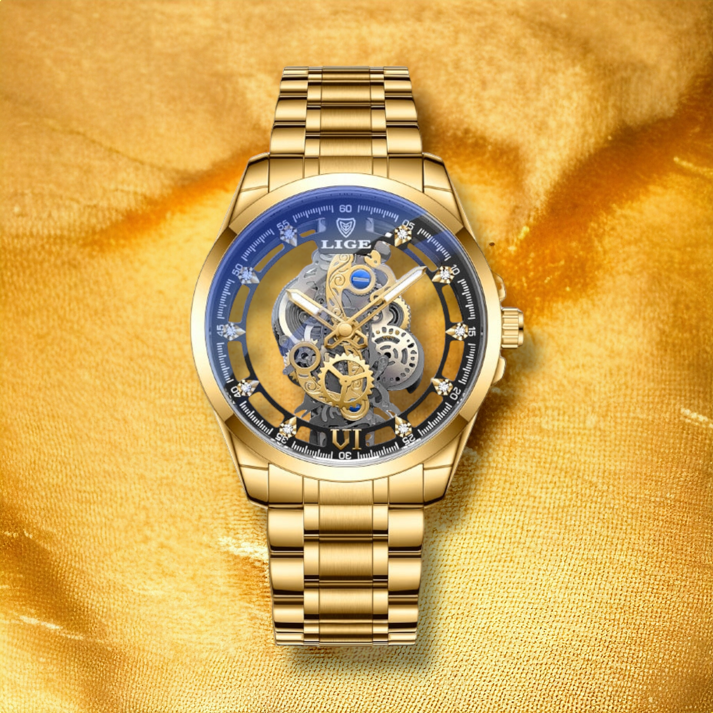 Montre Squelette Femme - "Alisa"