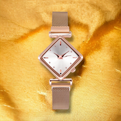 Montre Originale Femme Losange - "Ilyana" | CARIBEOLE