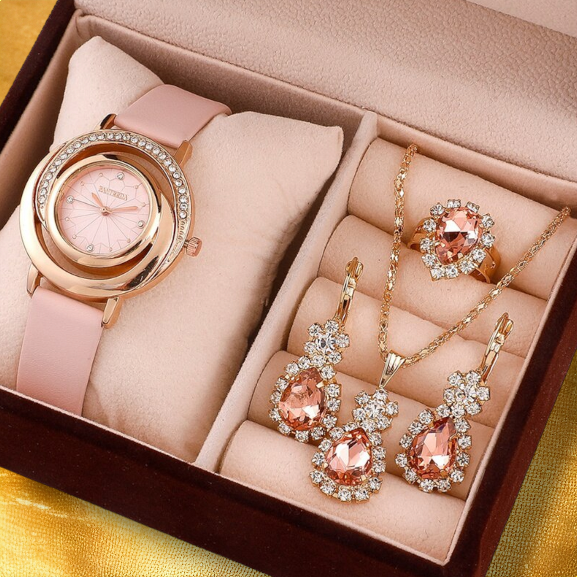 Coffret Montre Originale Femme - "Vessa" | CARIBEOLE