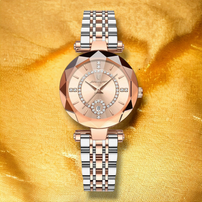 Montre Femme Bracelet Acier Inoxydable "Zinqua"