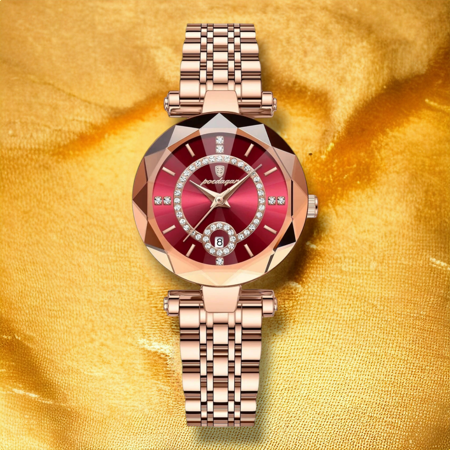 Montre Femme Bracelet Acier Inoxydable "Zinqua"